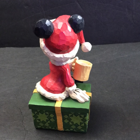 8 hours Sale!!!! NWB Jim Shore Santa Minnie with Hot Chocolate - Picture 5 of 9